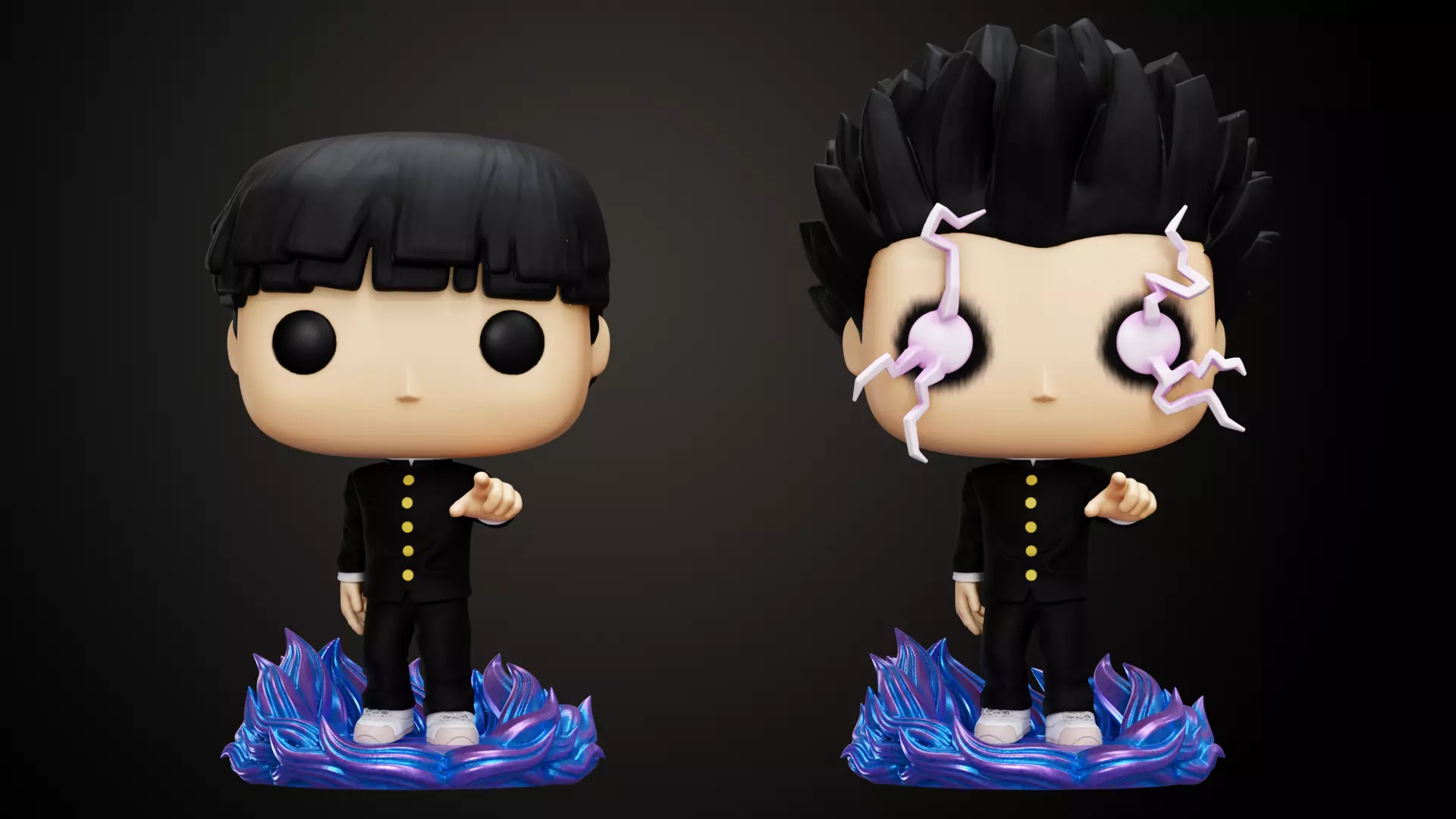Funko Mob 100 versions 3D print model