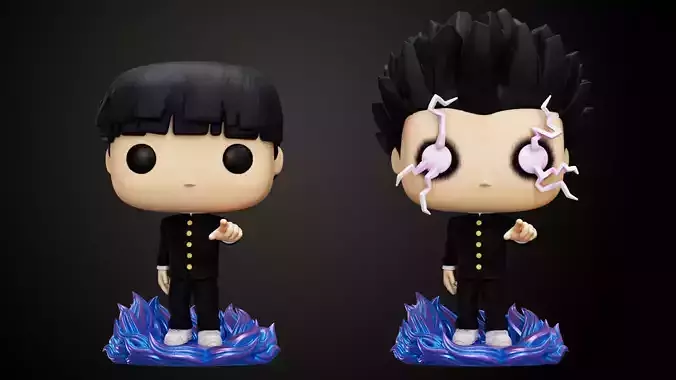 Funko Mob 100 versions 3D print model