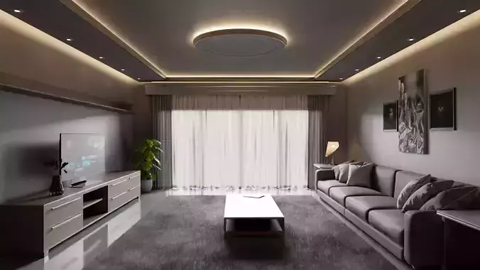 Living Room Apartments Interior