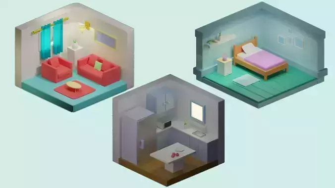 isometric Interiors