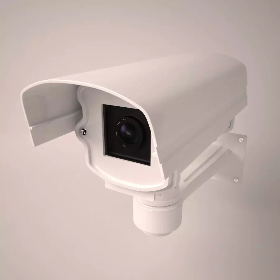 Security camera 3D model_0