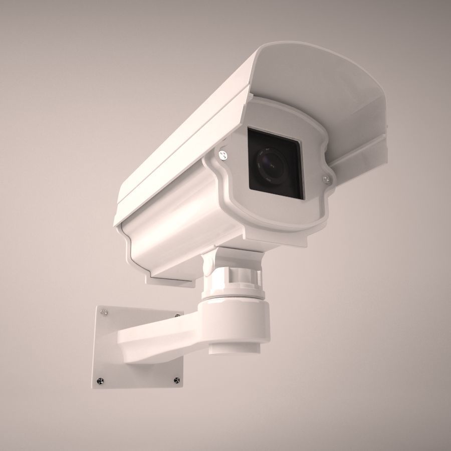 Security camera 3D model_2