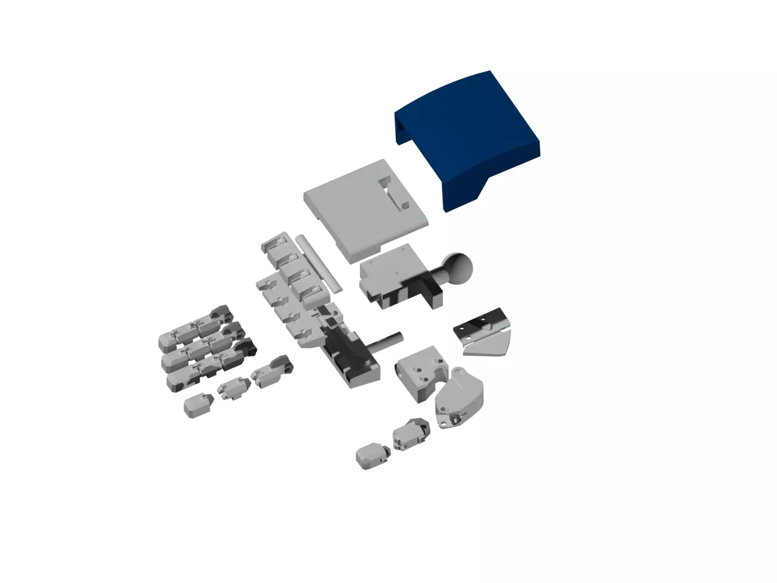 Gundam sandrock custom parts 3D print model