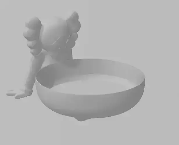 Kaws centerpieze for the table or modest coffee table