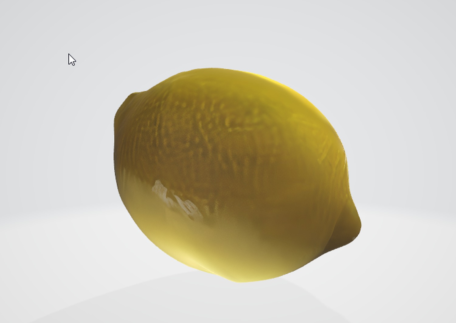 High-Quality Lemon 3D Asset for Culinary Projects Low-poly 3D model_2