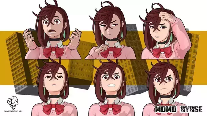 Momo Ayase 3D model