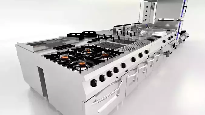 Industrial Type Main Kitchen Equipments