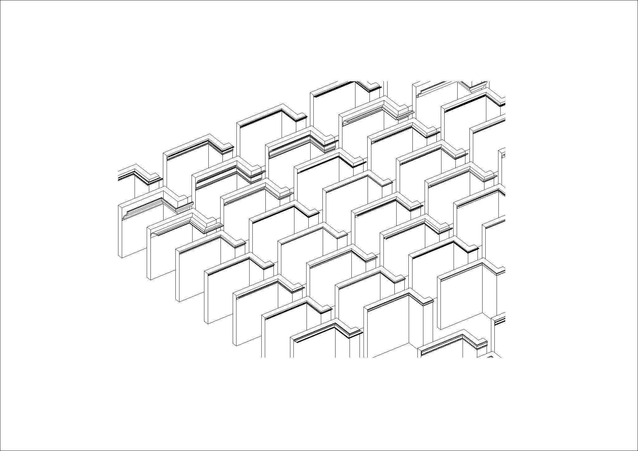 Revit cornices collection historic details 130 profiles 3D model_6