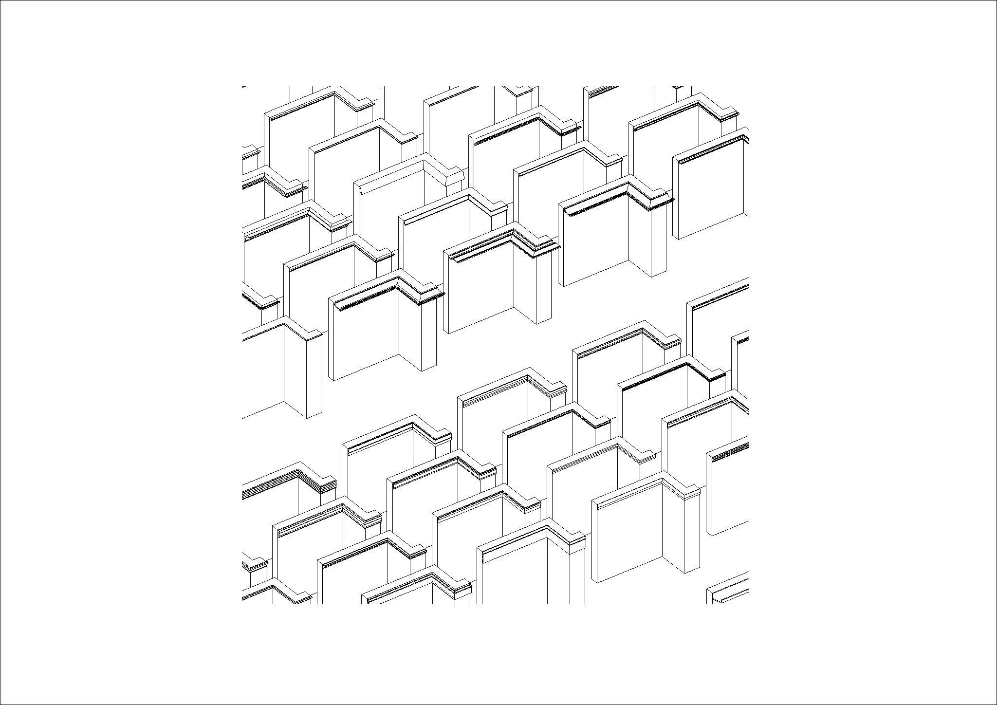 Revit cornices collection historic details 130 profiles 3D model_8