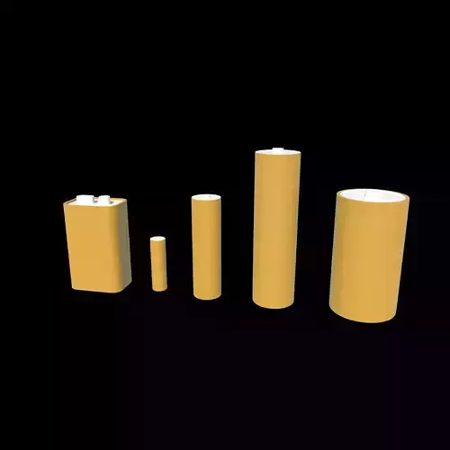 Battery 3D model