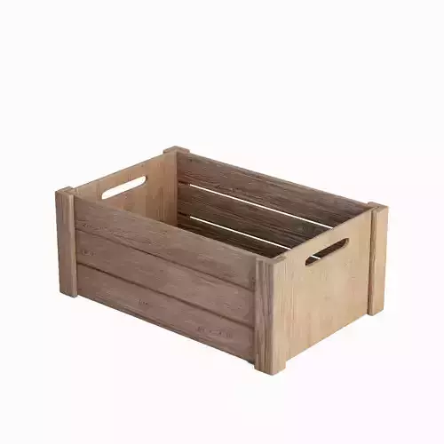 Wooden Crate B 02 