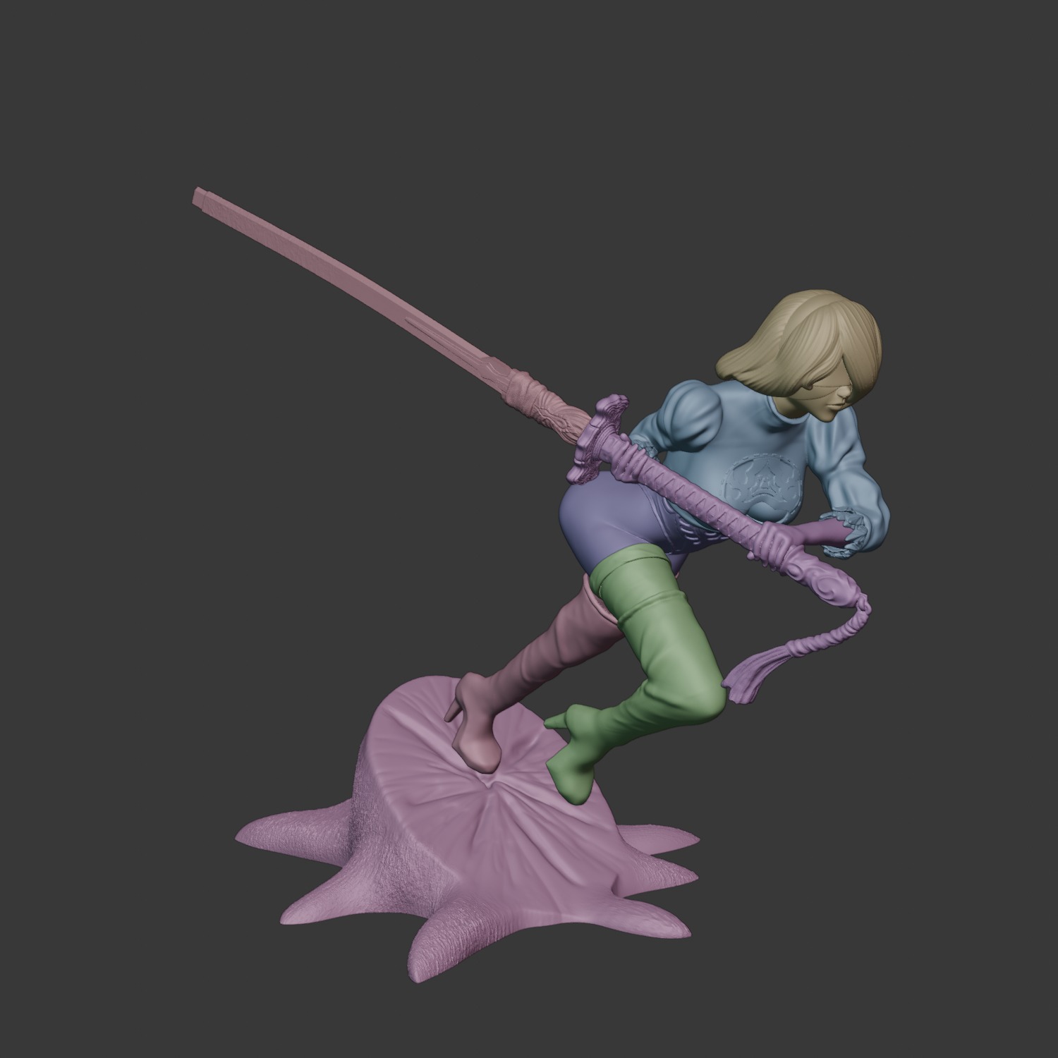 2b Nier Automata Ready For Printing 3D print model_6