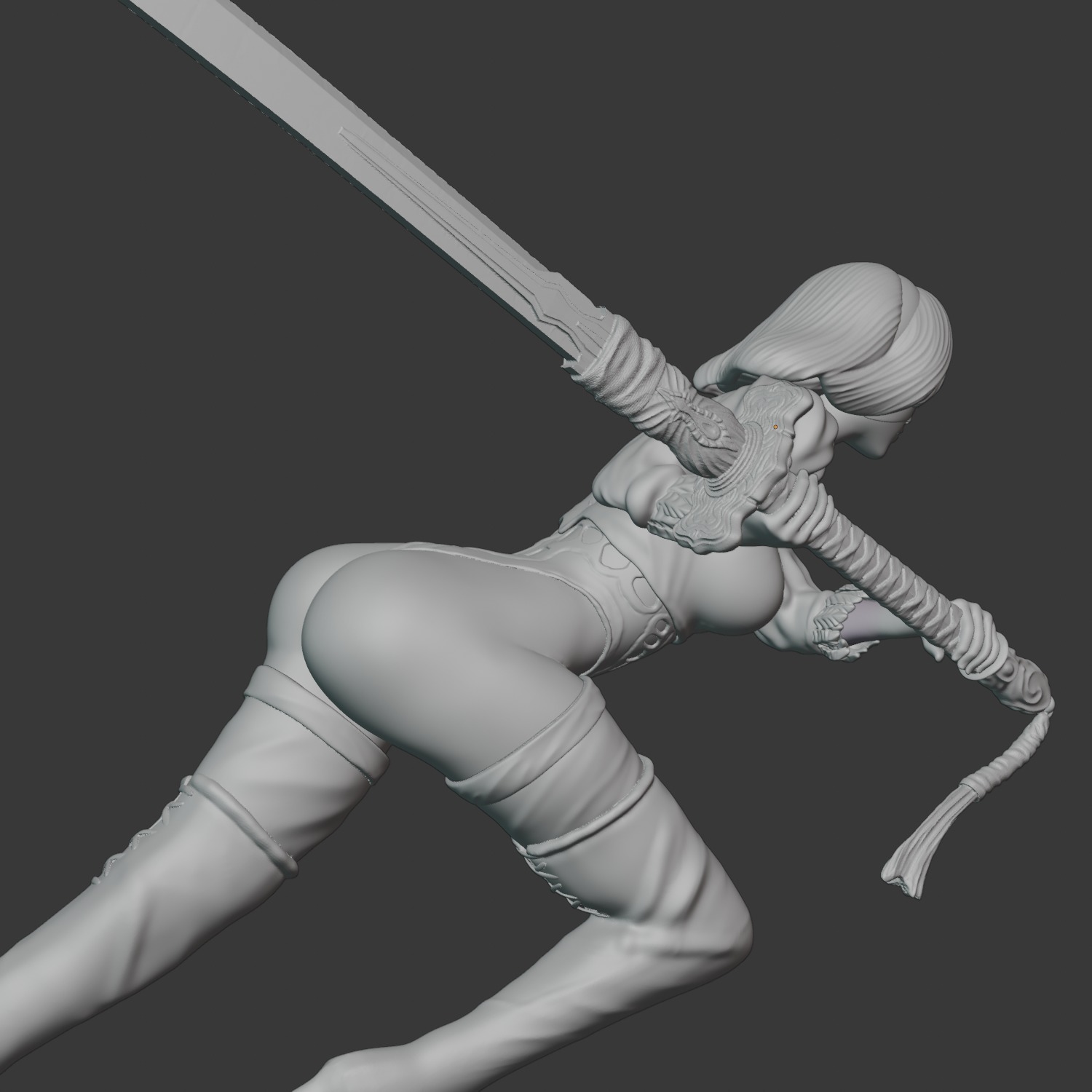 2b Nier Automata Ready For Printing 3D print model_9