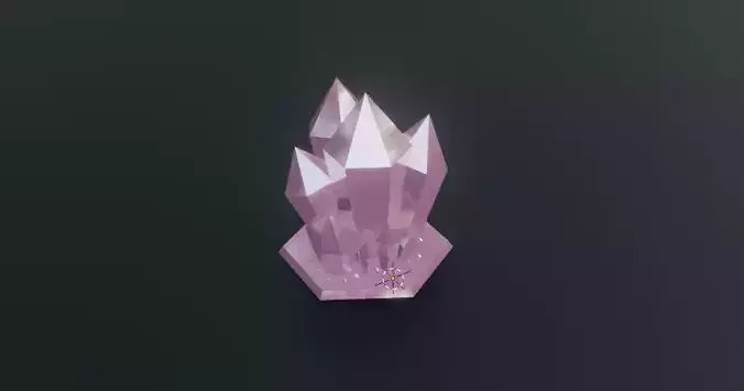 crystals 3D model