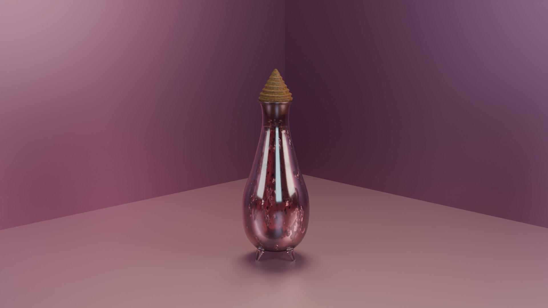 Bottles for Magic Potions 3D model_5