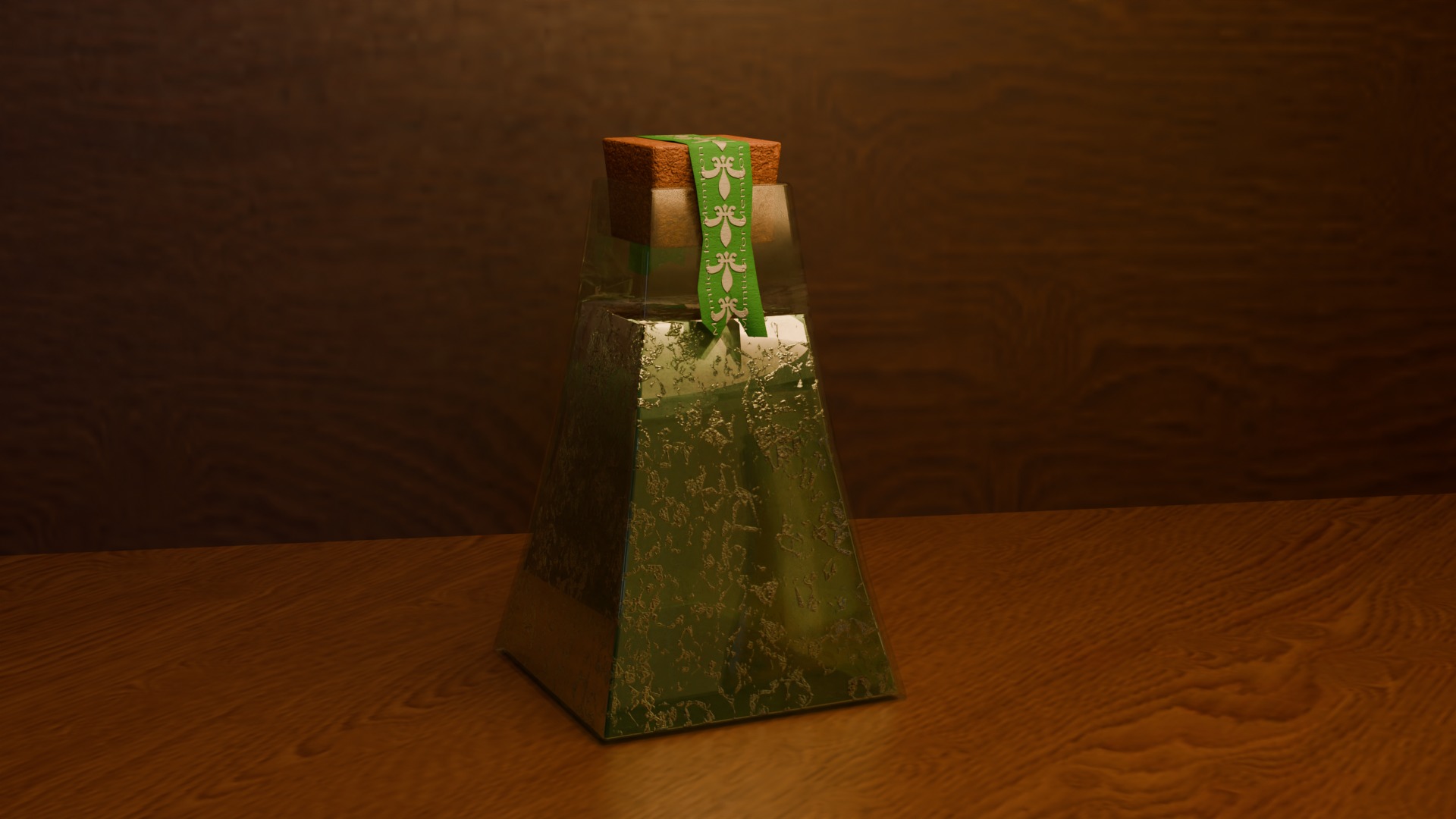 Bottles for Magic Potions 3D model_6