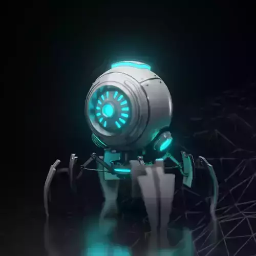 Robot Spider 3D model