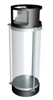 Alien tube Free 3D model