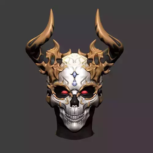 DEVIL - MASK-Ver02 3D print model
