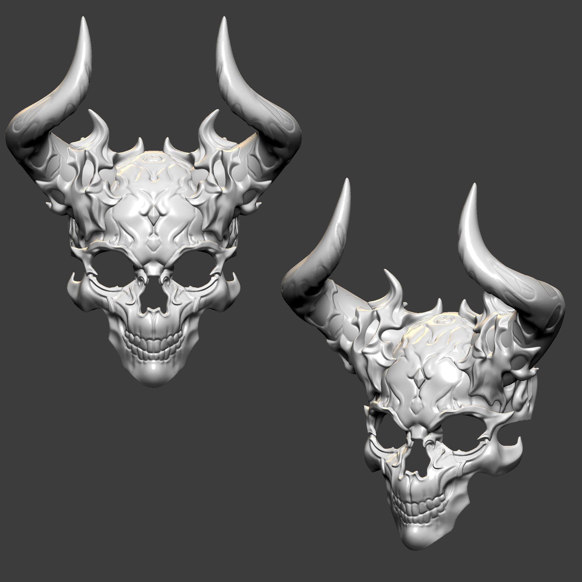 DEVIL - MASK-Ver02 3D print model_5