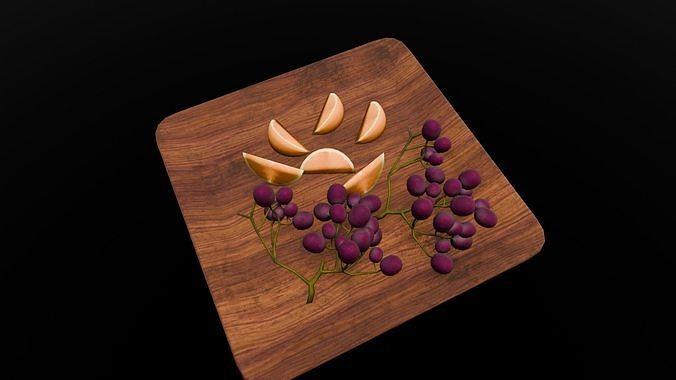 Fruits 3D Model  Low-poly 3D model 2