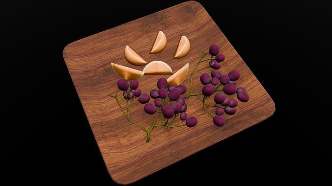 Fruits 3D Model  Low-poly 3D model 6