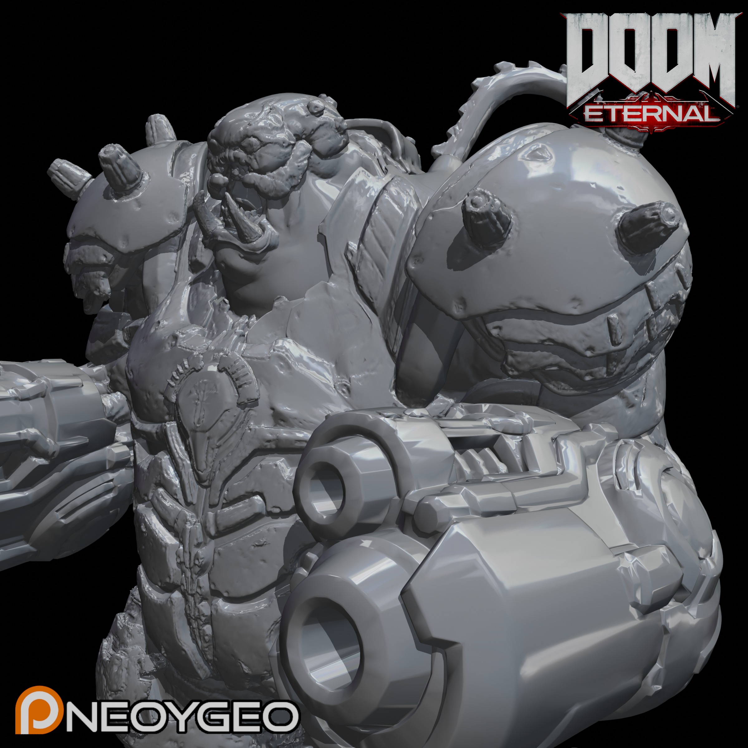 CYBER MANCUBUS - DOOM ETERNAL 3D print model_1