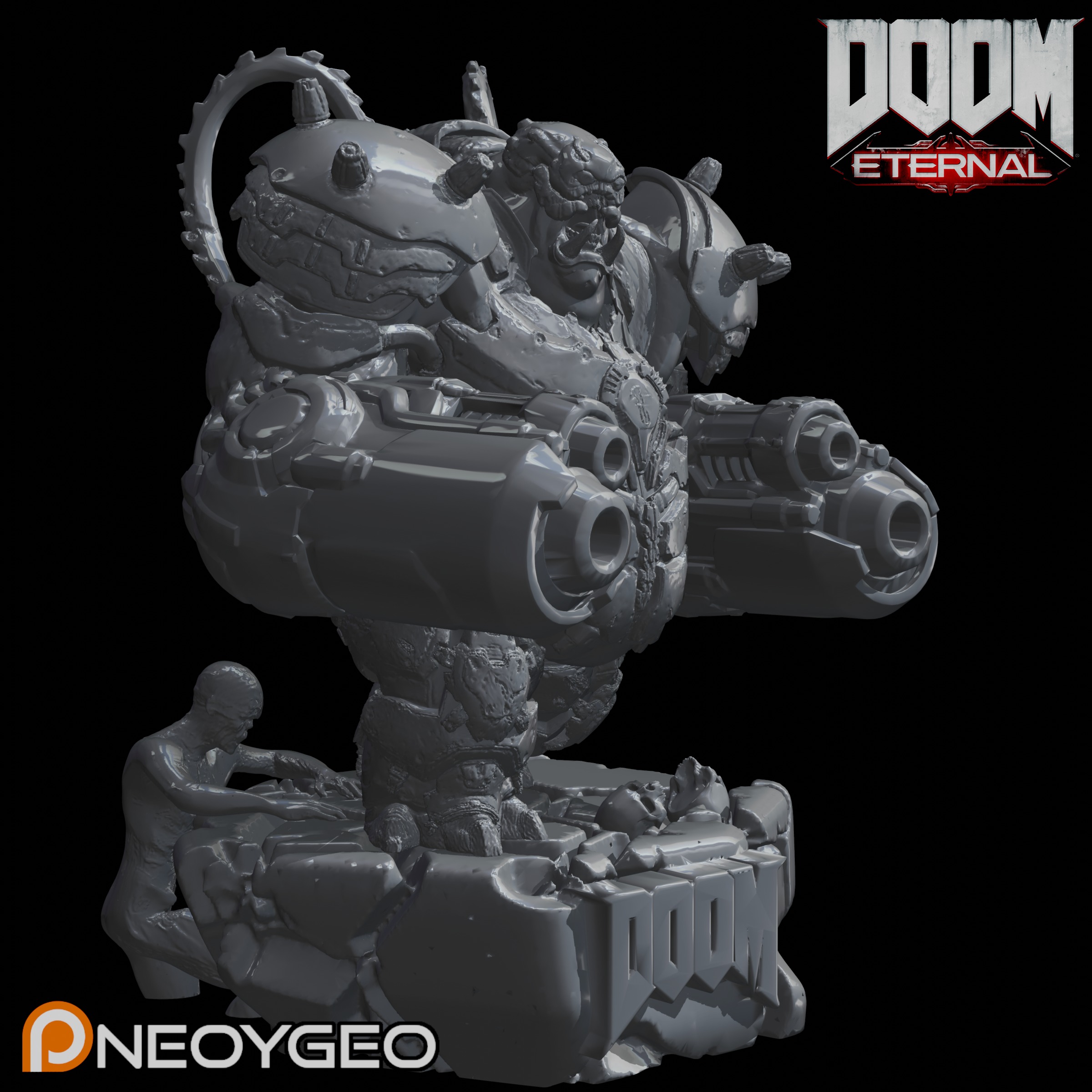 CYBER MANCUBUS - DOOM ETERNAL 3D print model_3