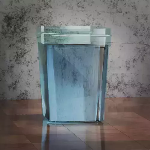 Simple Glass With Water
