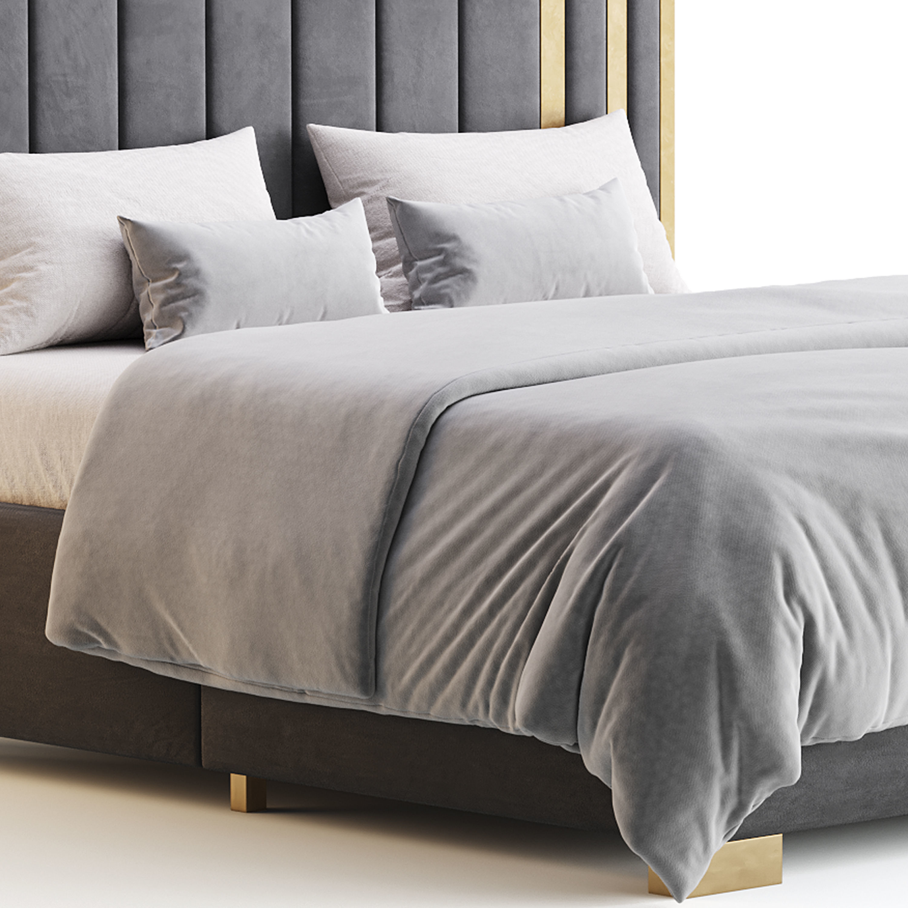 HOWE King Size Bed 3D model_9