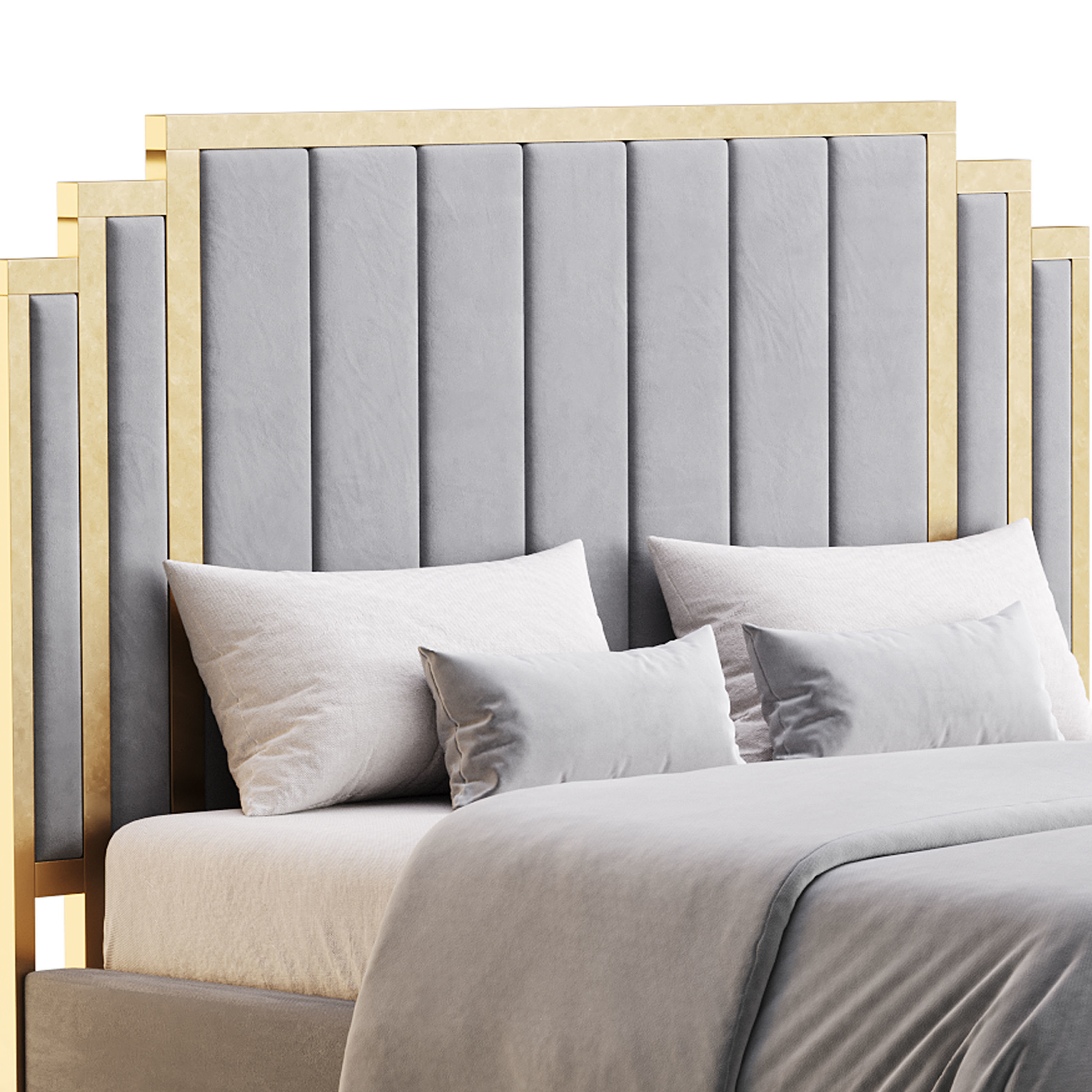 HOWE King Size Bed 3D model_8