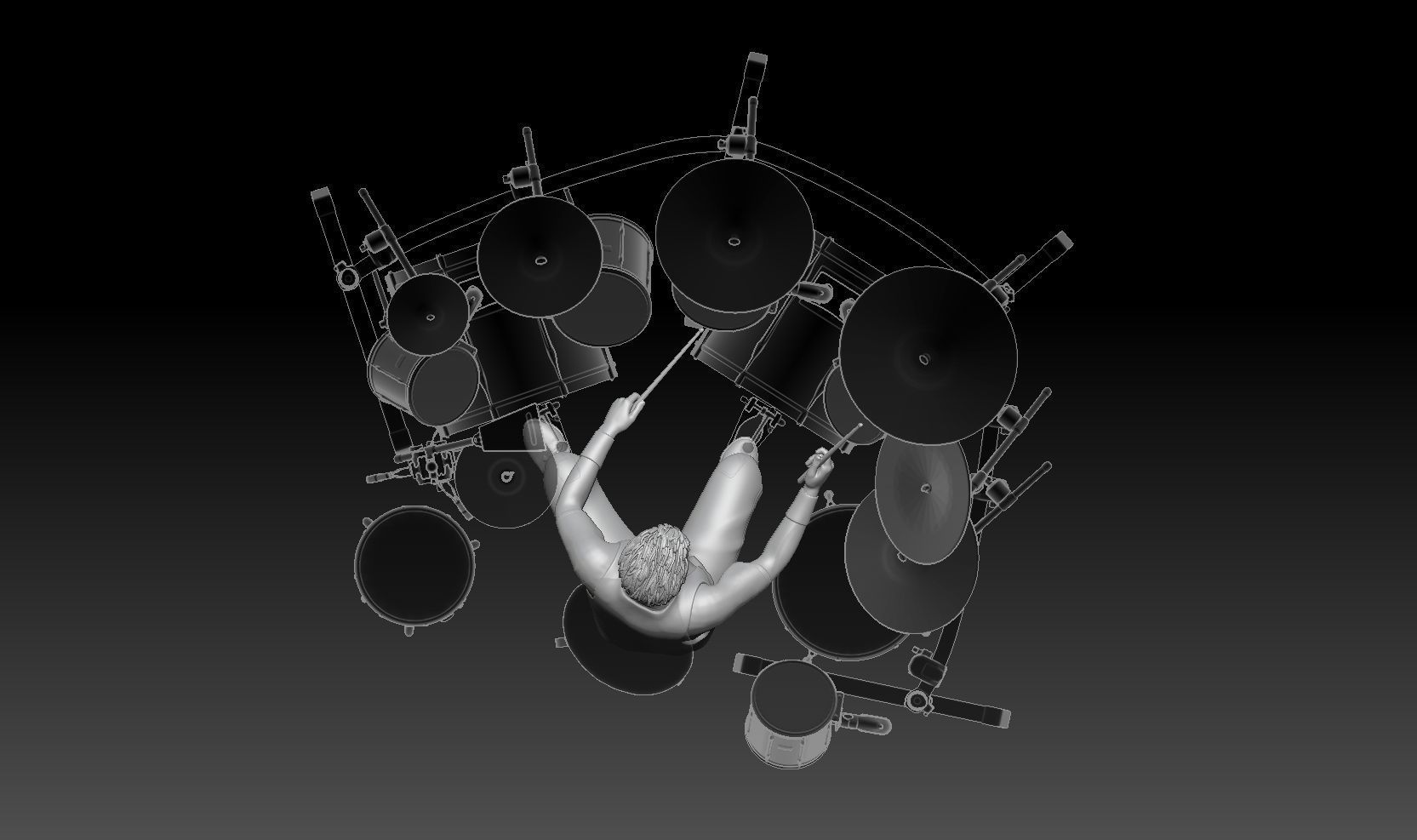 drummer 2 3D print model_4