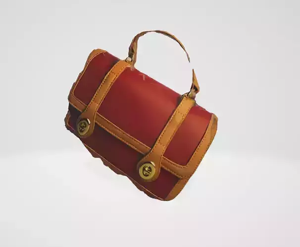 Ripped Bag 3D Asset