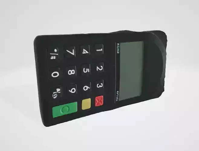 Classic Calculator 3D Model 3D model