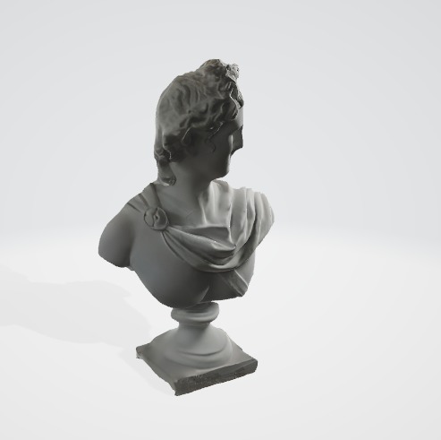 Stone Statue 3D Render 3D model_1