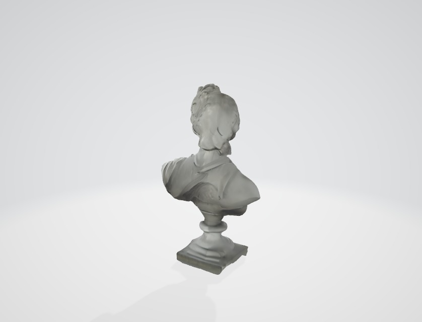 Stone Statue 3D Render 3D model_2