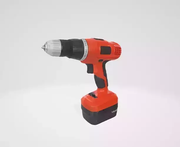 Electric Drill 3D Asset
