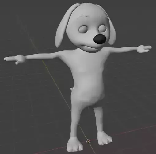 3D Dog Model