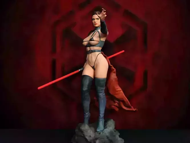  dark lightsaber master female