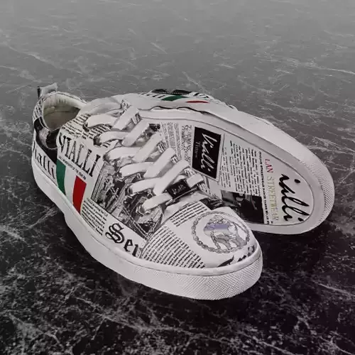 VIALLI DAILYNEWS 3D SHOES SNEAKERS 3D model