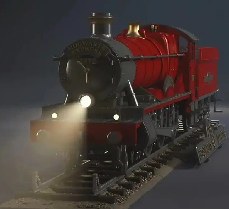 Hogwarts Express Full Kit 3D model_3