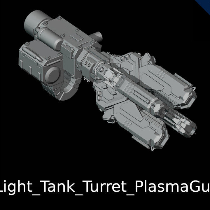 Light Tank 3D print model_12