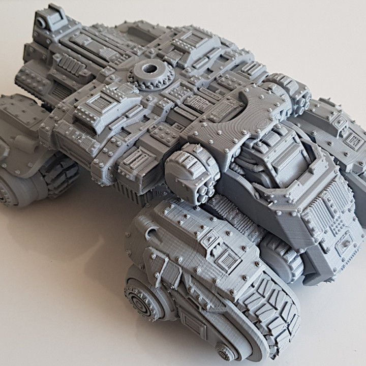 Light Tank 3D print model_20