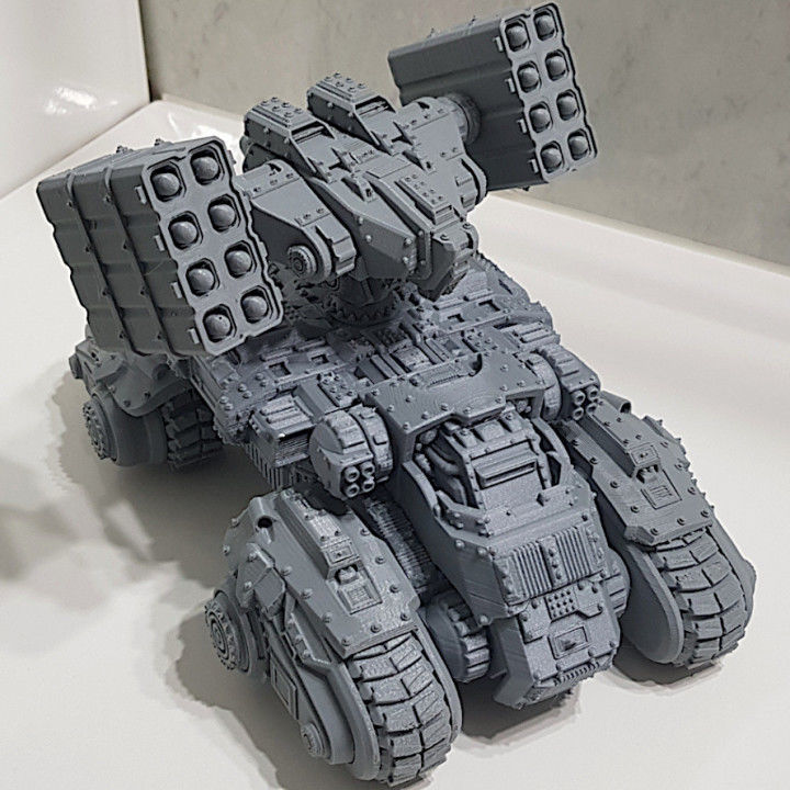 Light Tank 3D print model_17