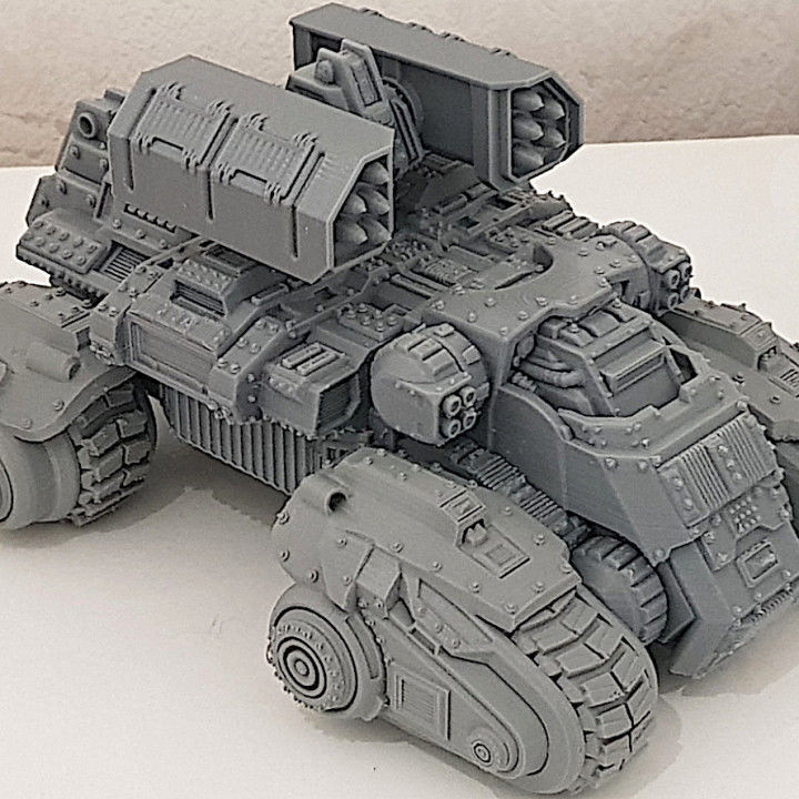 Light Tank 3D print model_18