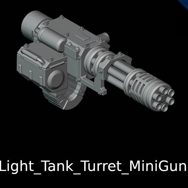 Light Tank 3D print model_11