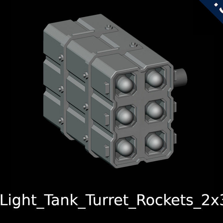 Light Tank 3D print model_13