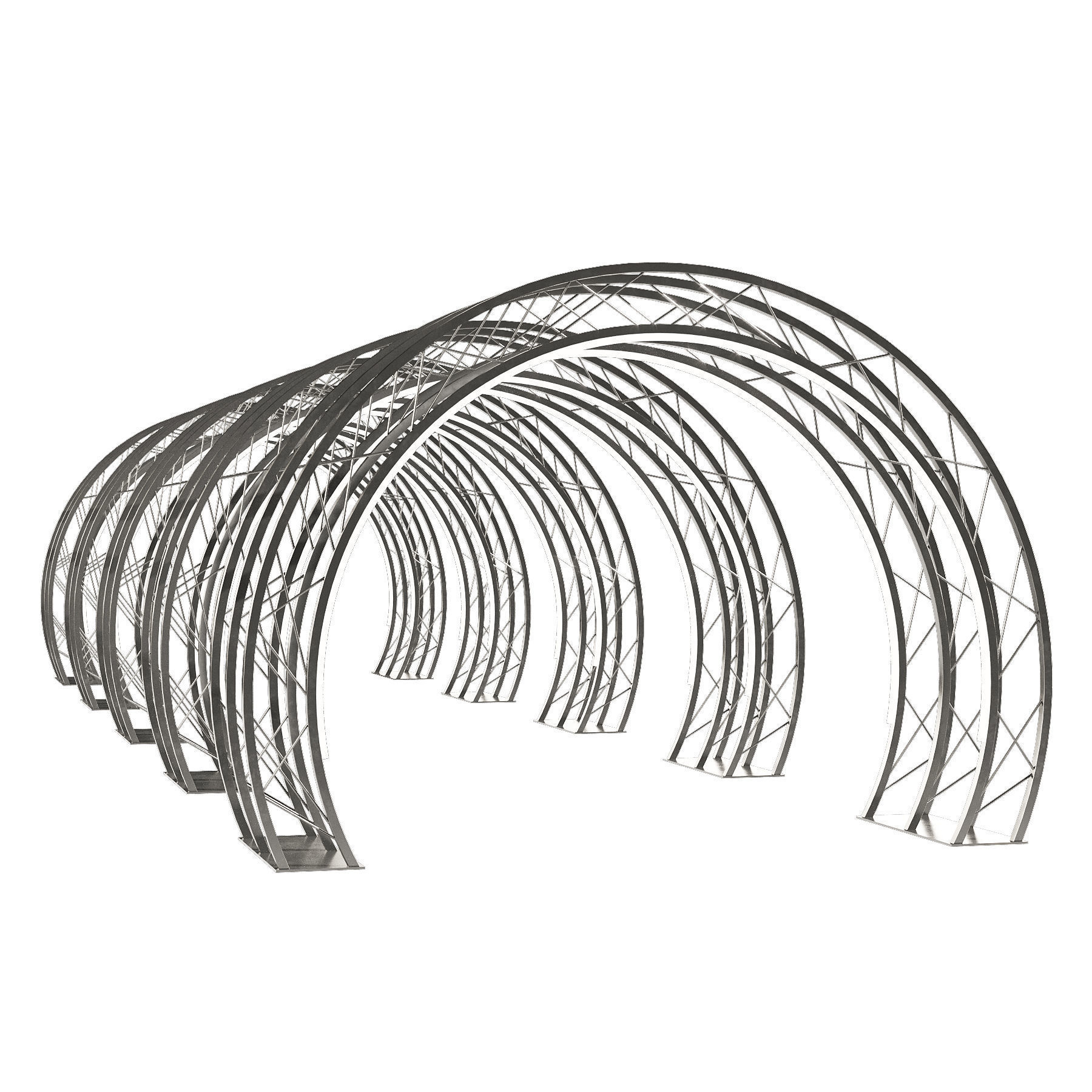 Set of light arches 3D model_9