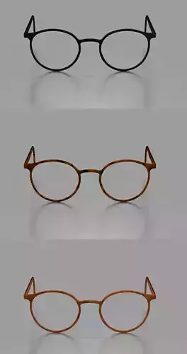 Glasses 3D model