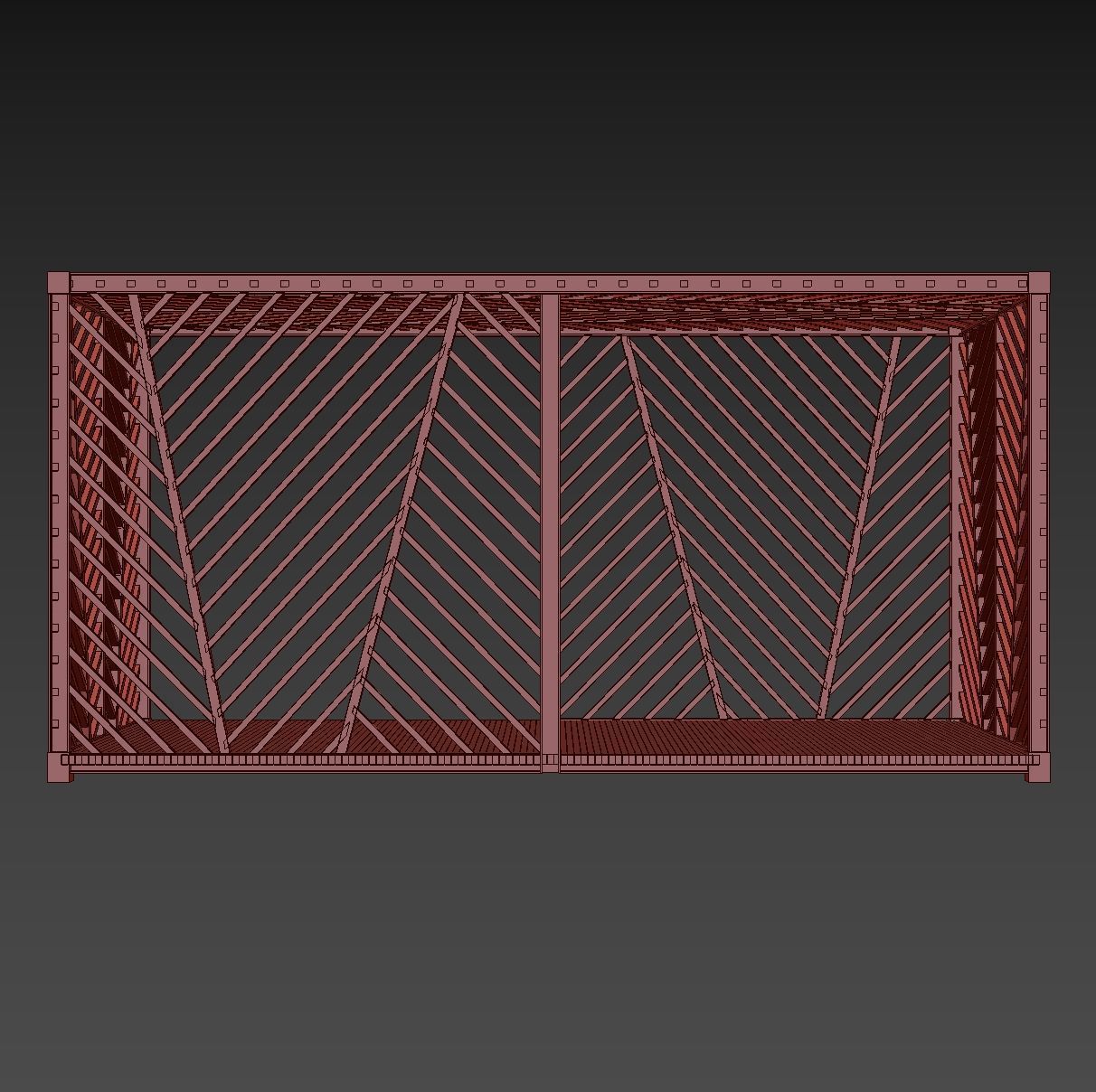 Gazebo scene outdoor 2 3D model_14